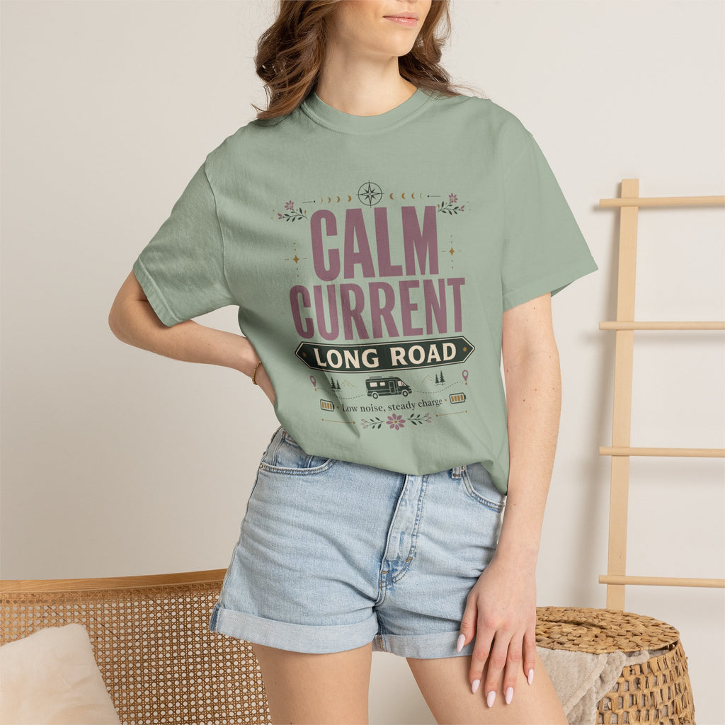 Calm Current Long Road - T-Shirt