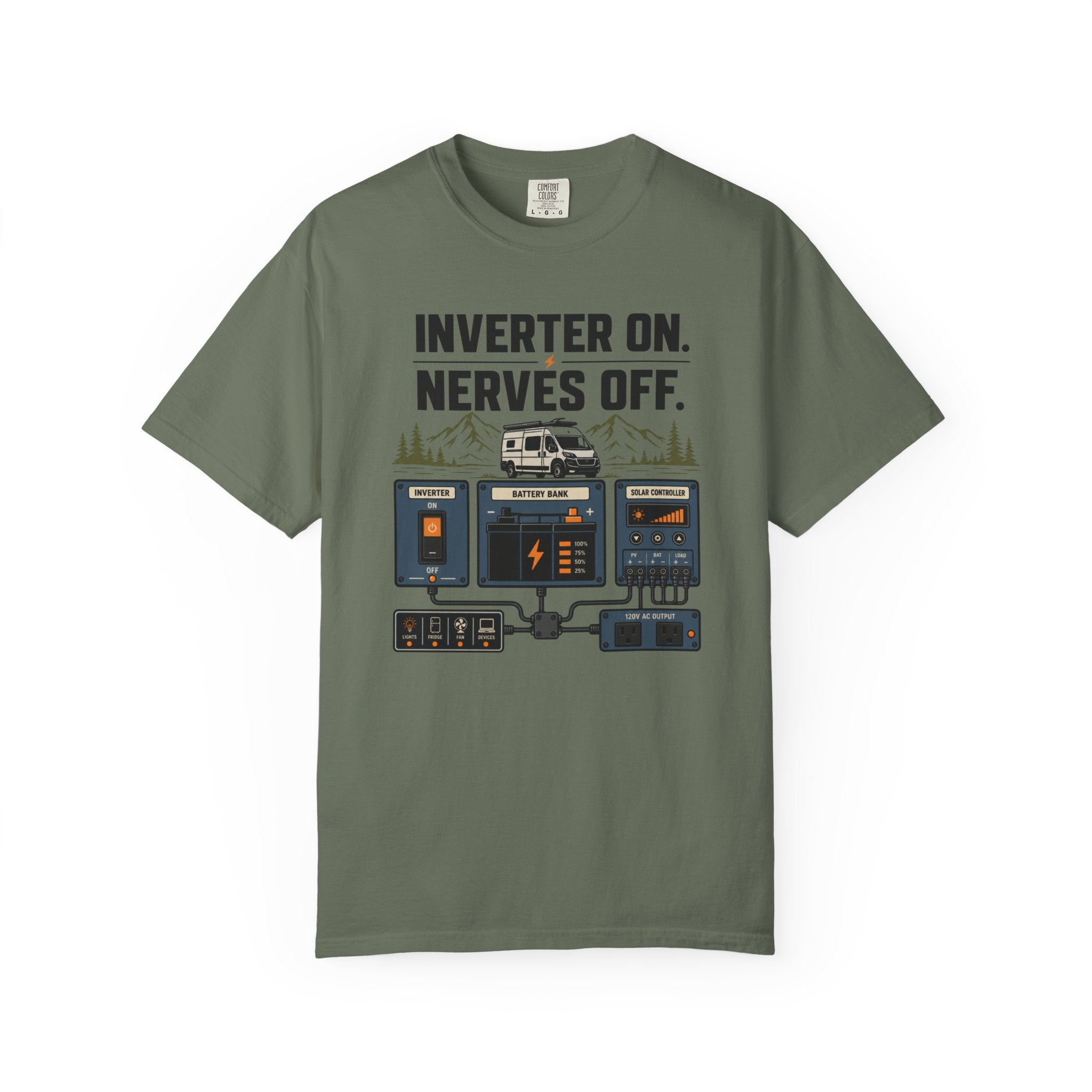 Inverter On Nerves Off - T-Shirt