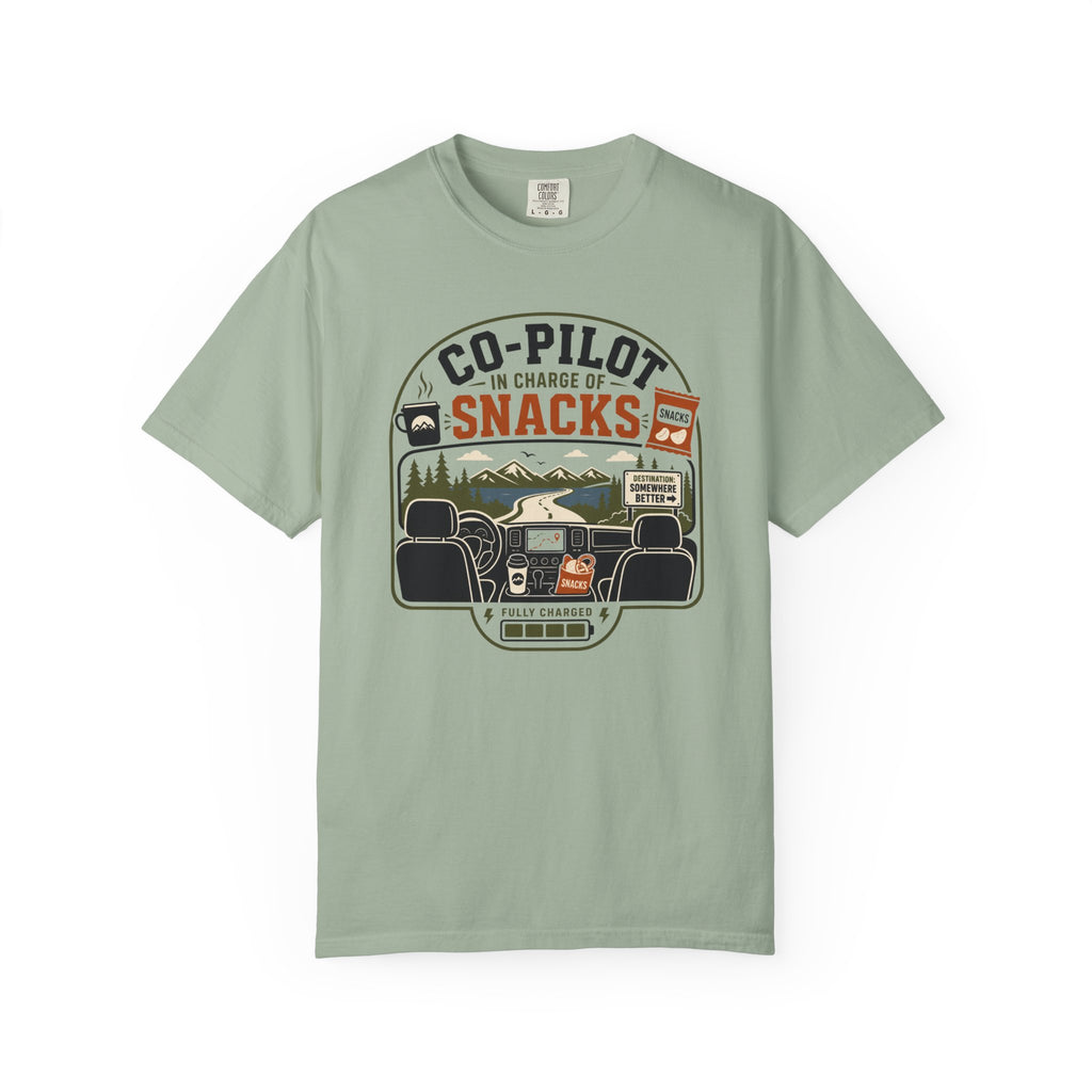 Co Pilot In Charge Of Snacks - T-Shirt
