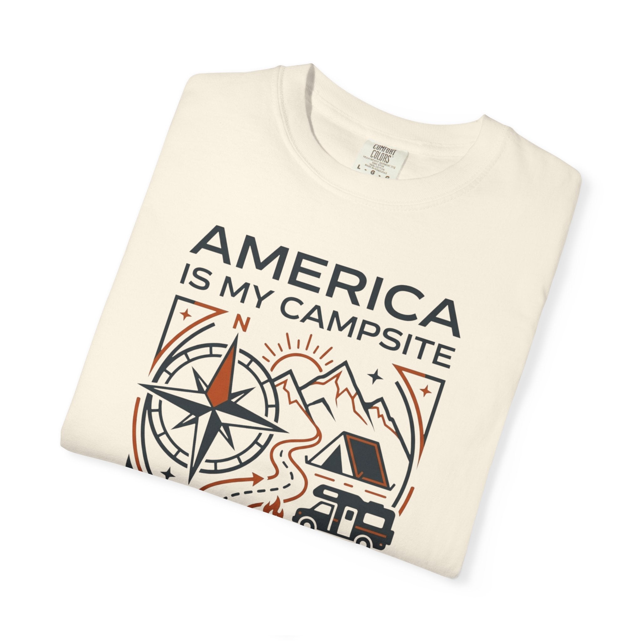 America Is My Campsite - T-Shirt