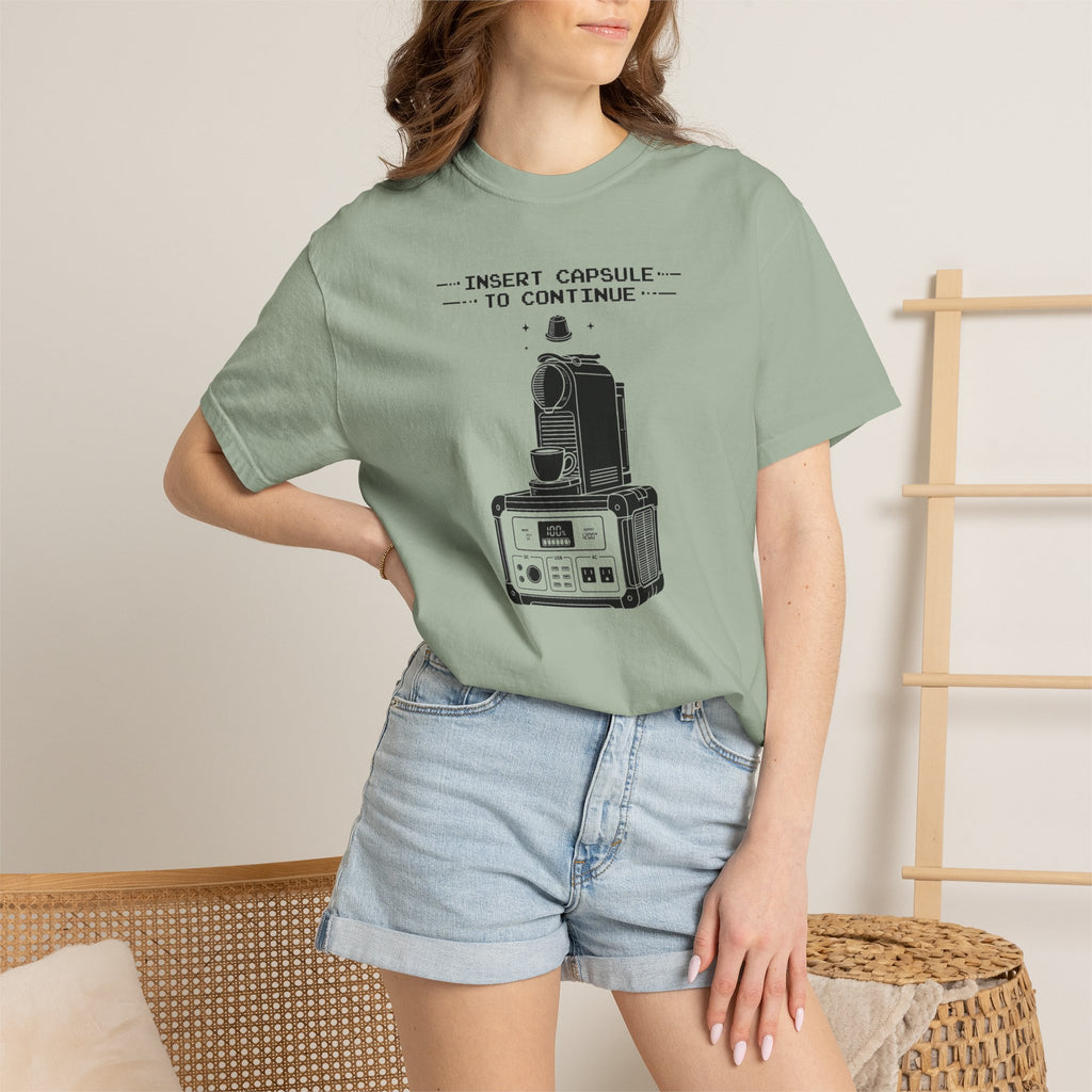 Insert Capsule To Continue - T-Shirt