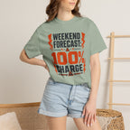 Weekend Forecast 100 Percent Charge - T-Shirt