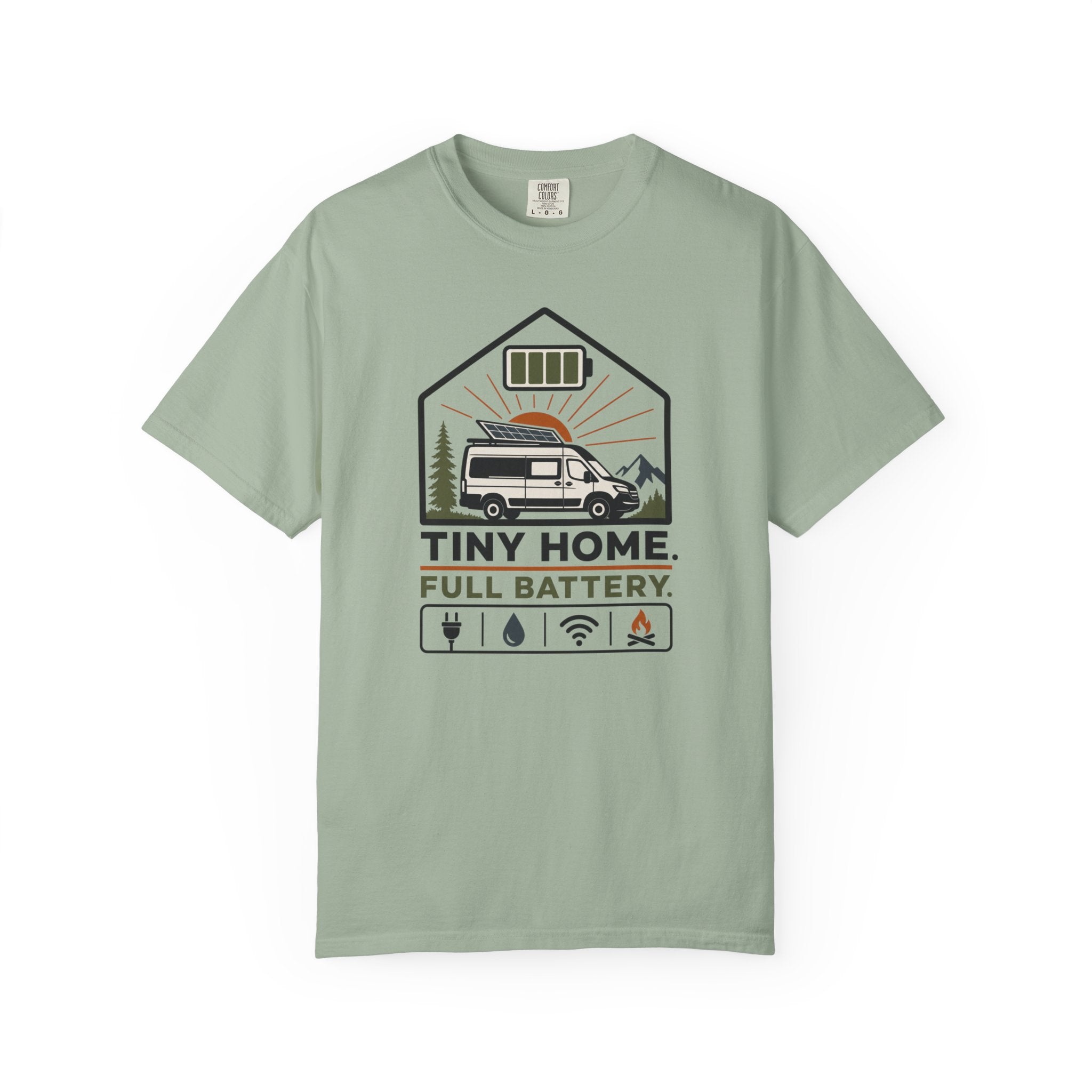 Tiny Home Full Battery - T-Shirt