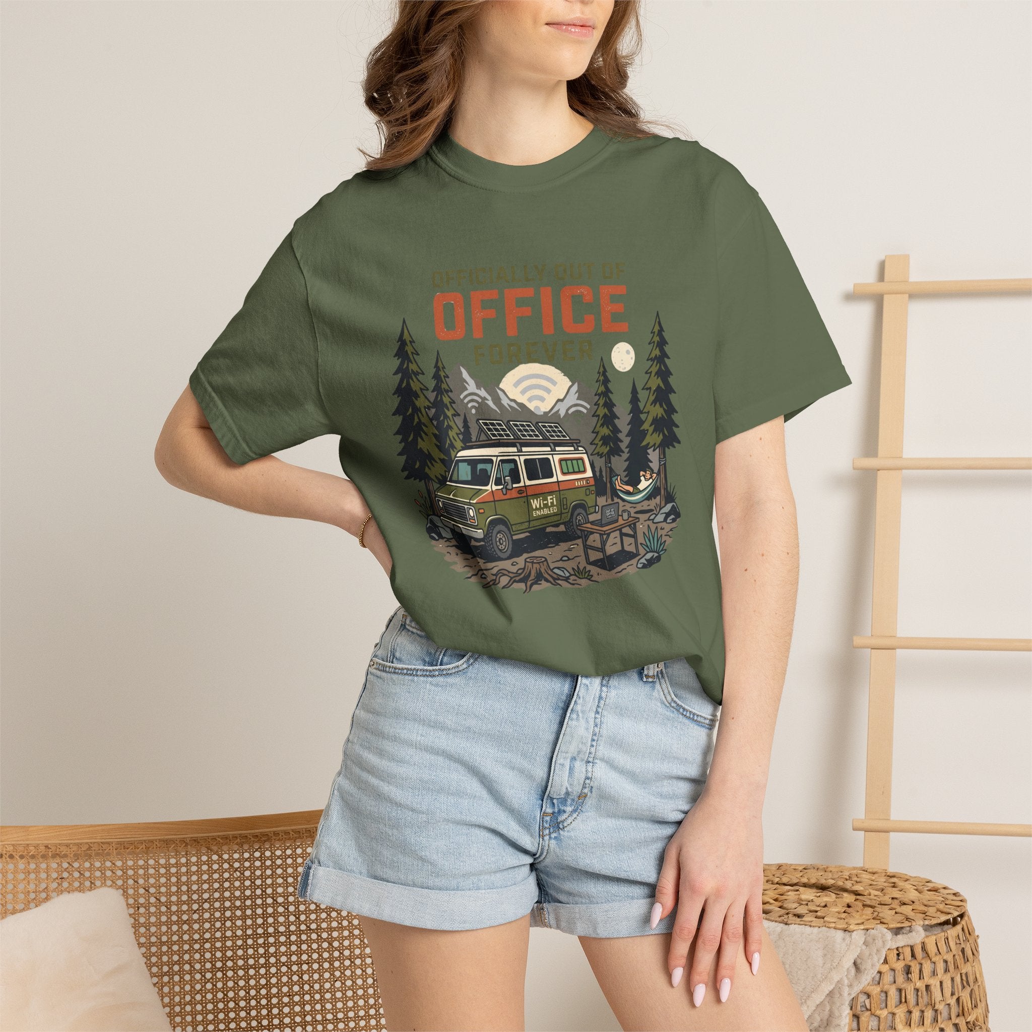 Officially Out Of Office Forever - T-Shirt