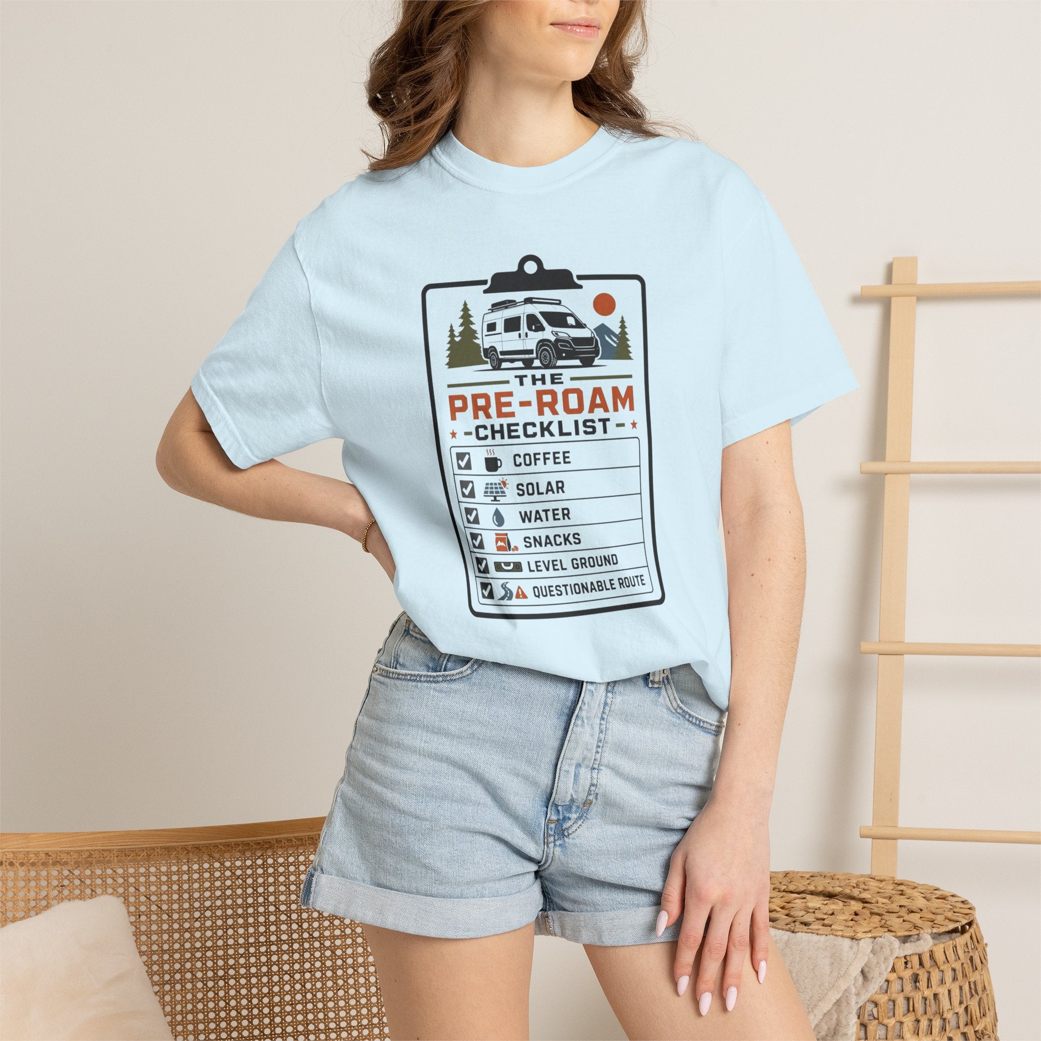 The Pre Roam Checklist - T-Shirt