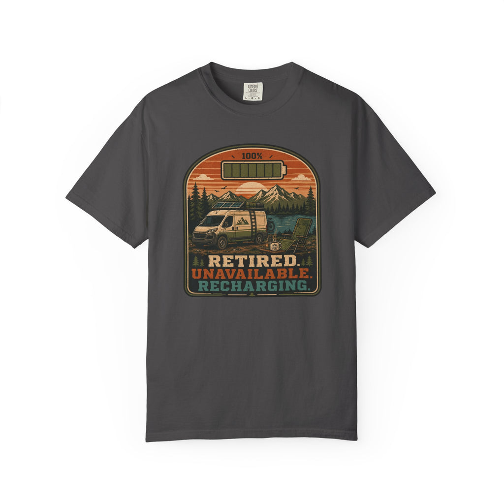 Retired Unavailable Recharging - T-Shirt