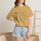 Van Parked Curiosity Kept Climbing - T-Shirt
