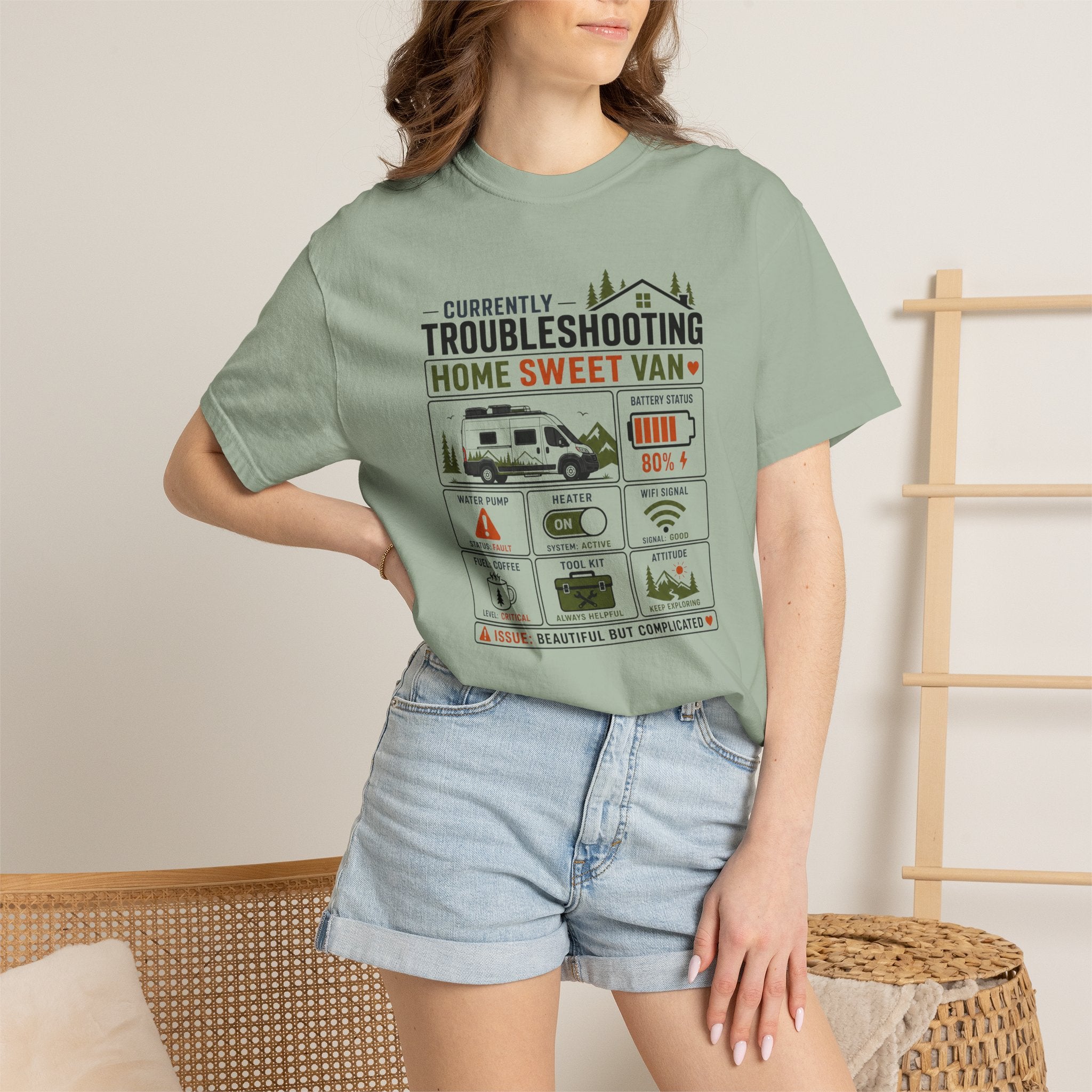 Currently Troubleshooting Home Sweet Van - T-Shirt