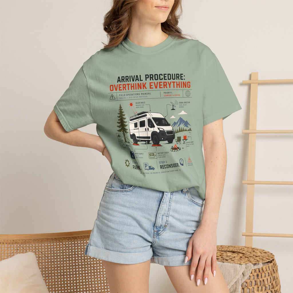 Arrival Procedure Overthink Everything - T-Shirt