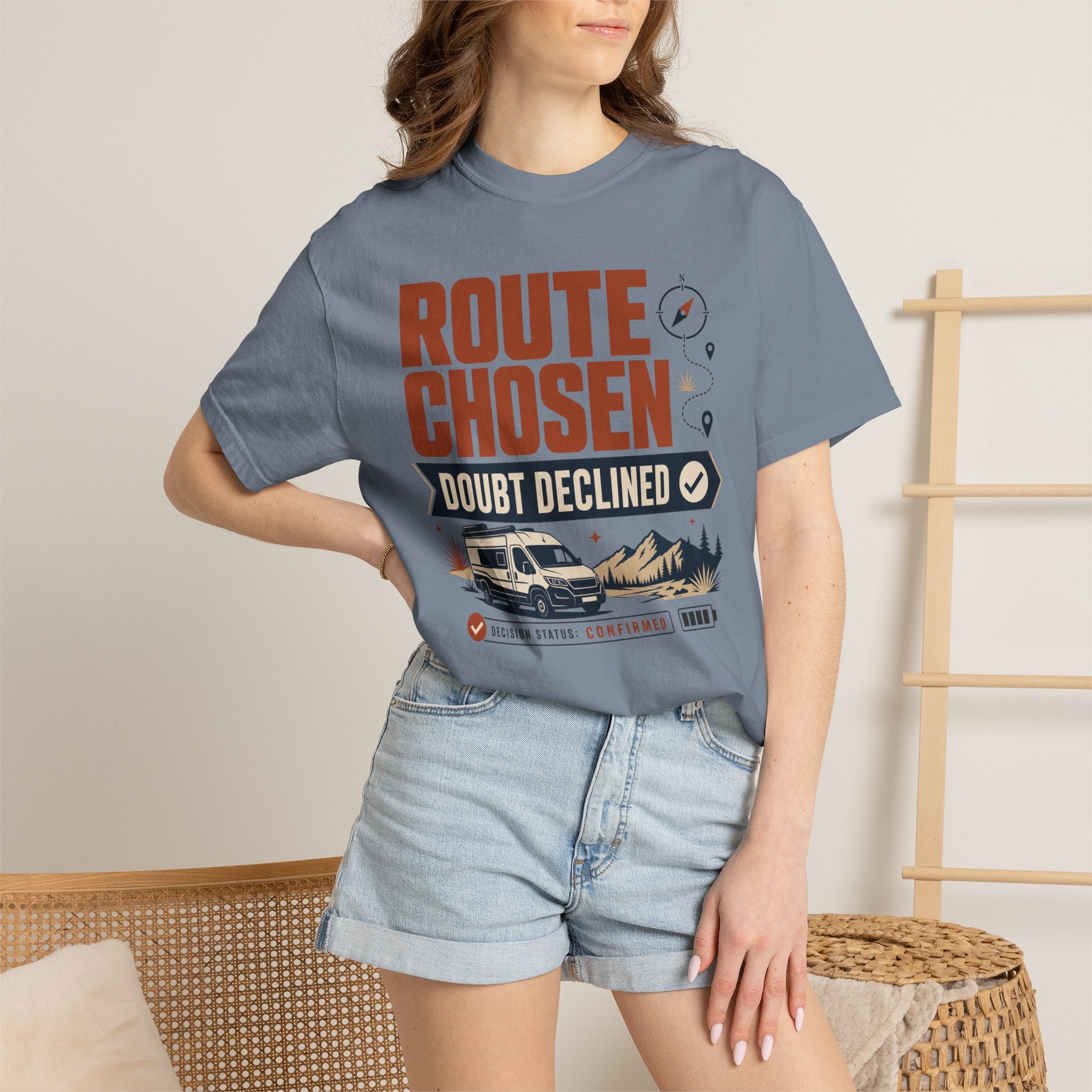 Route Chosen Doubt Declined - T-Shirt