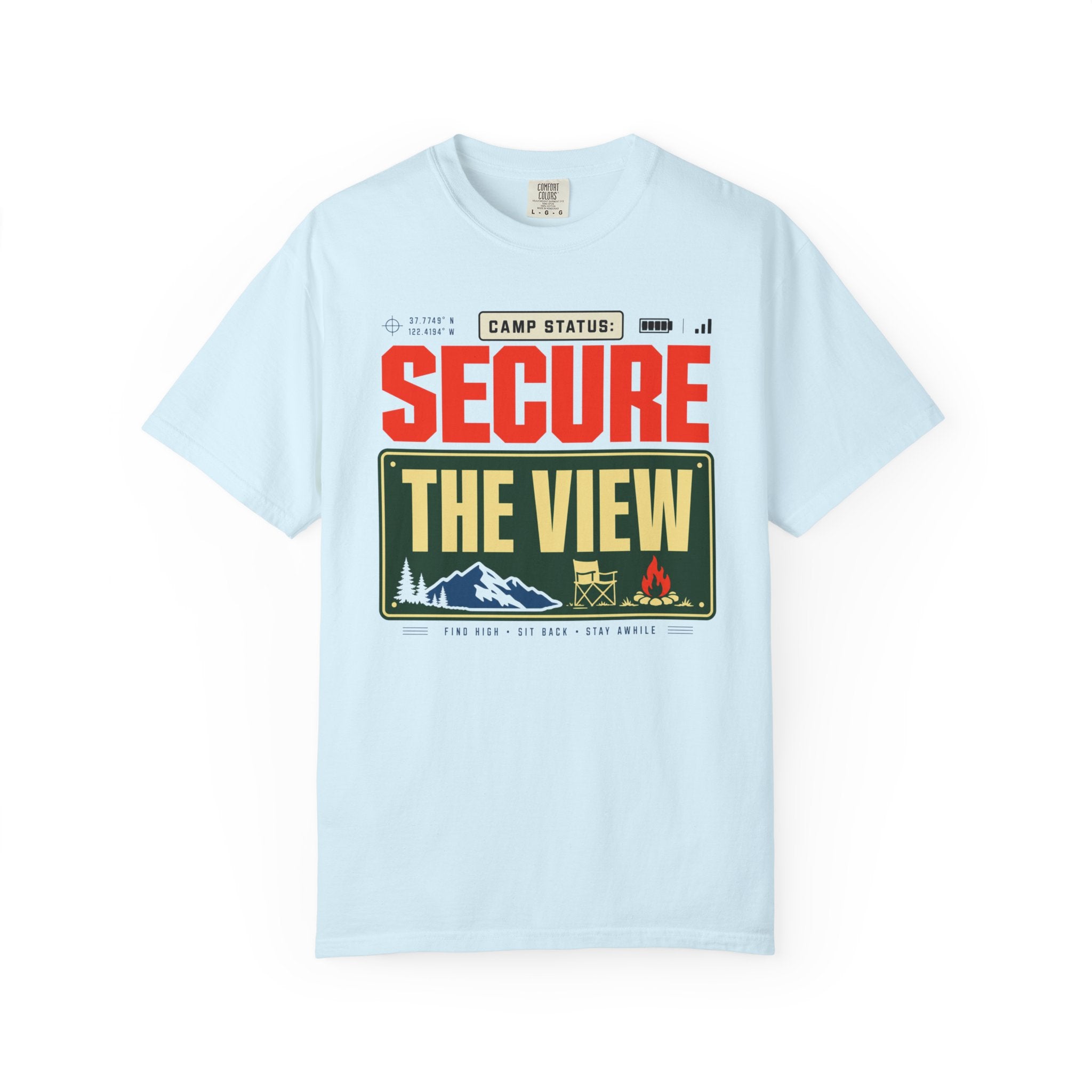 Camp Status Secure The View - T-Shirt