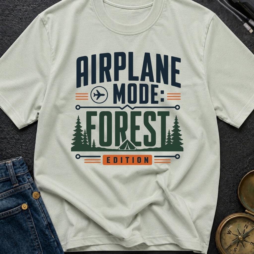 Forest On Airplane Mode - T-Shirt