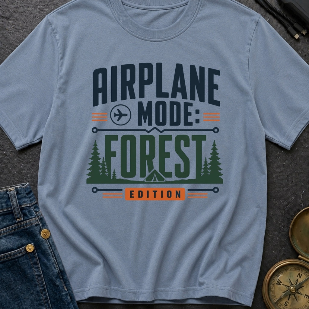 Forest On Airplane Mode - T-Shirt