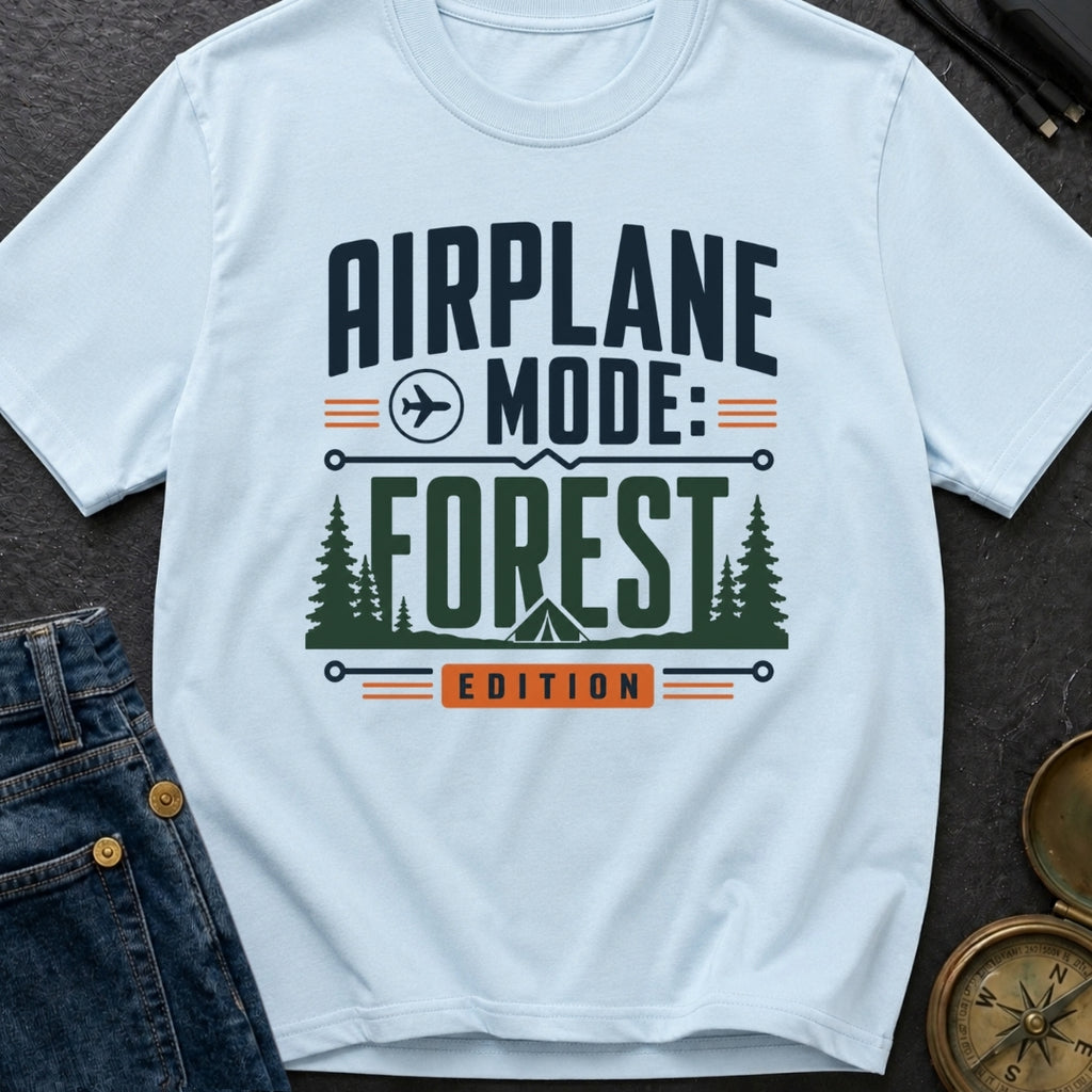 Forest On Airplane Mode - T-Shirt