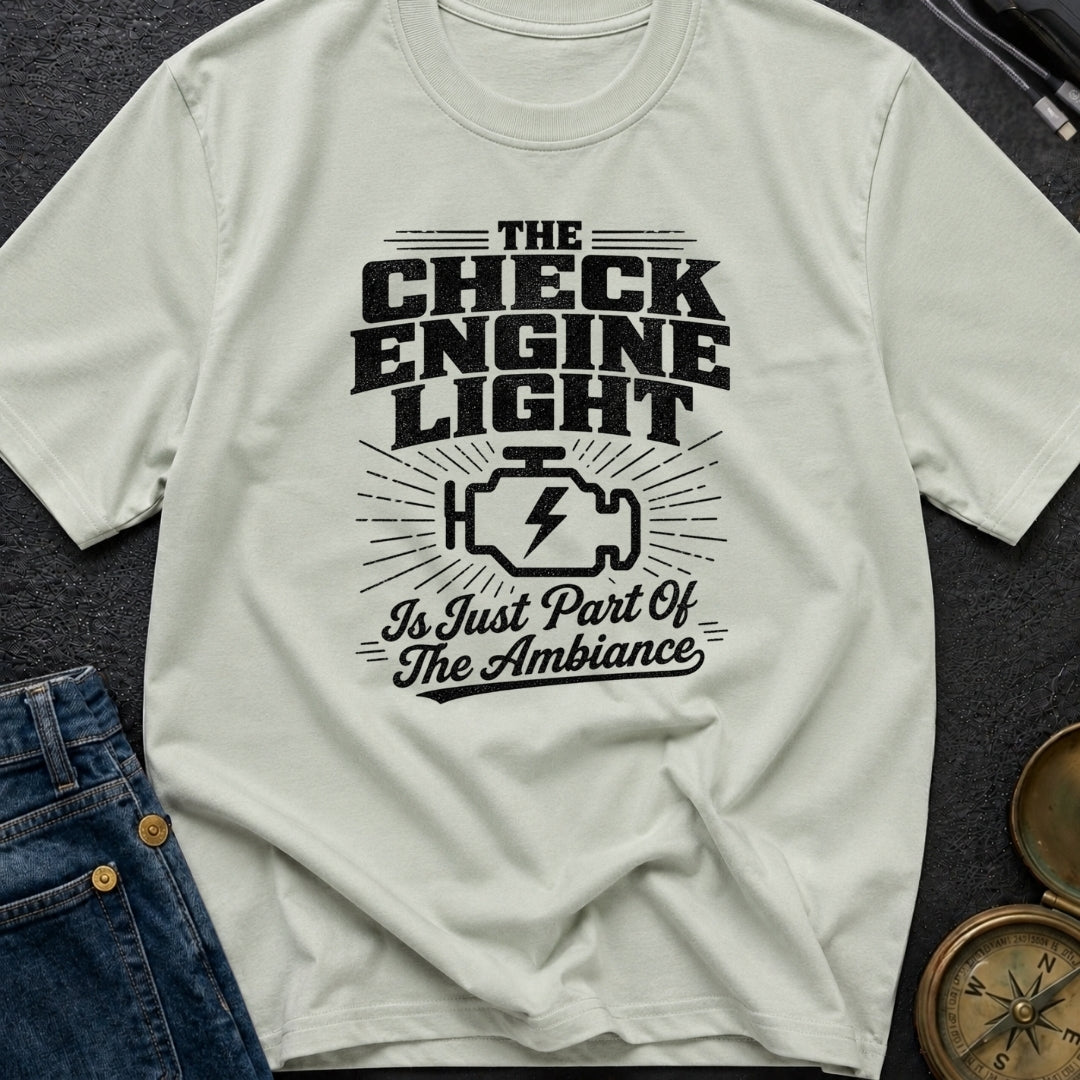 Check Engine Night Light - T-Shirt