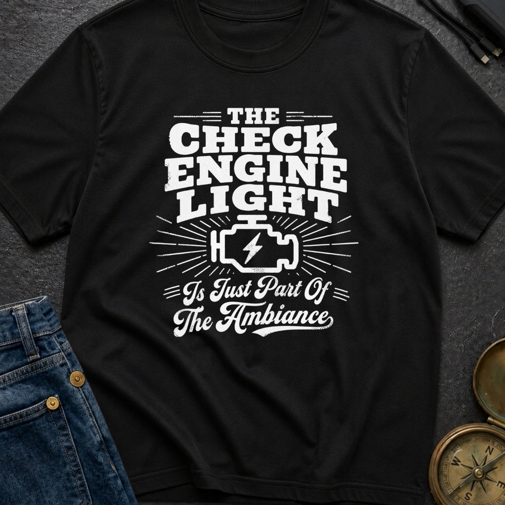 Check Engine Night Light - T-Shirt