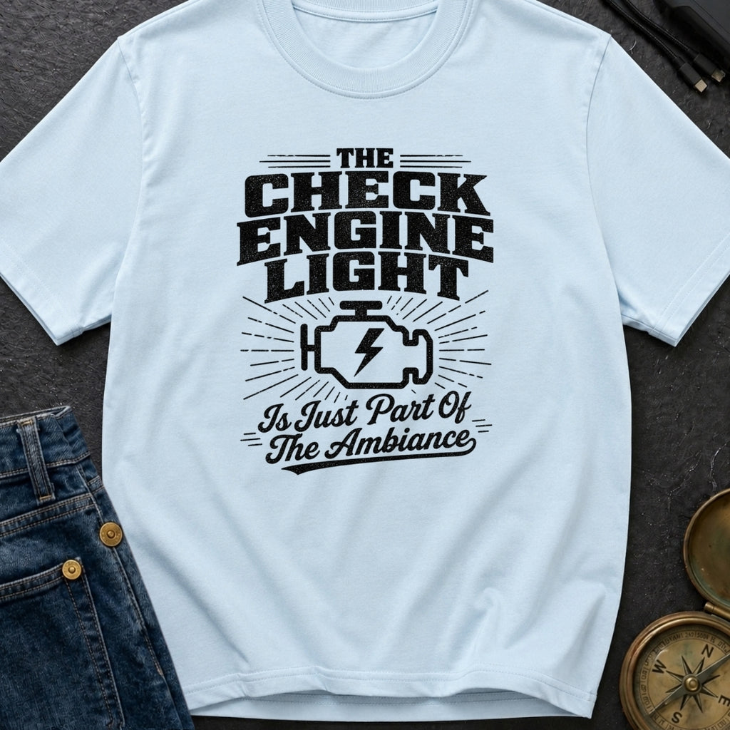 Check Engine Night Light - T-Shirt