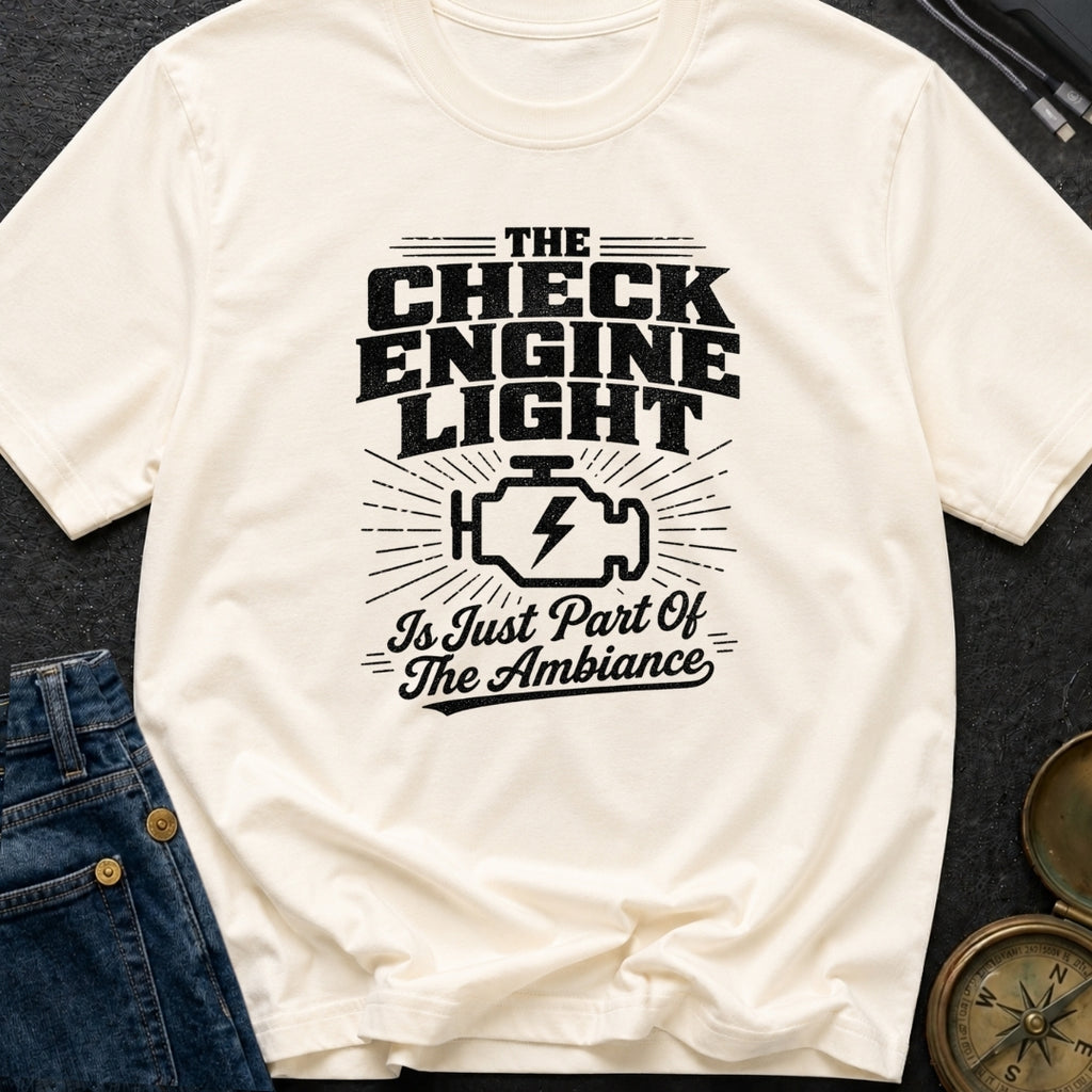 Check Engine Night Light - T-Shirt