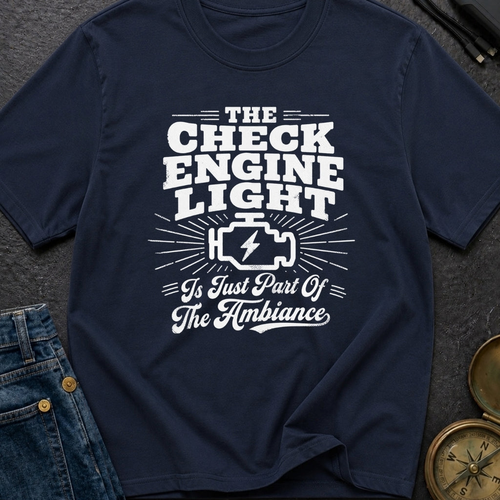 Check Engine Night Light - T-Shirt