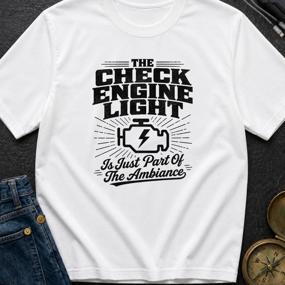 Check Engine Night Light - T-Shirt