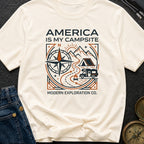 America Is My Campsite - T-Shirt