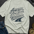 Better Through A Windshield - T-Shirt
