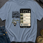 Campsite Under Review - T-Shirt