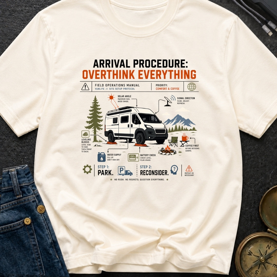 Overthinking The Arrival - T-Shirt