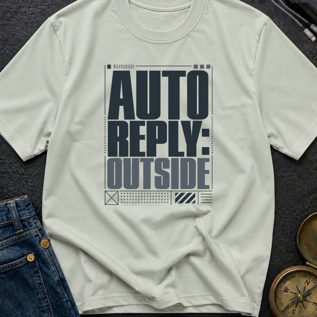 Auto Reply Outside - T-Shirt