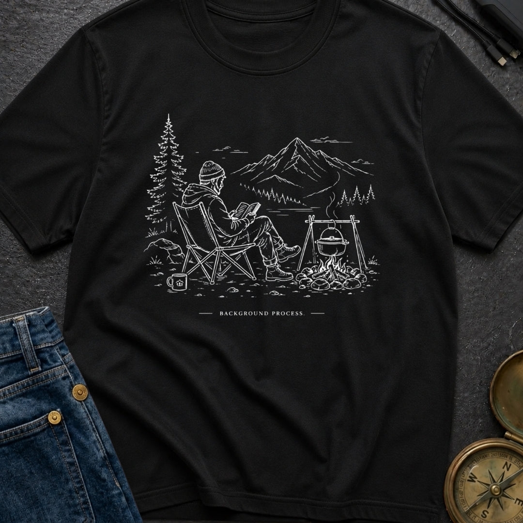 Running In The Background - T-Shirt