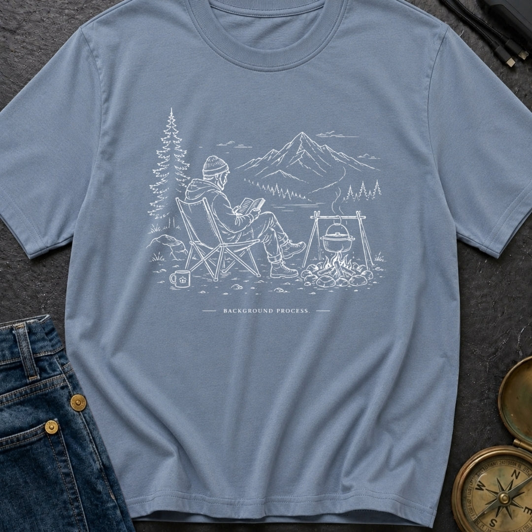 Running In The Background - T-Shirt