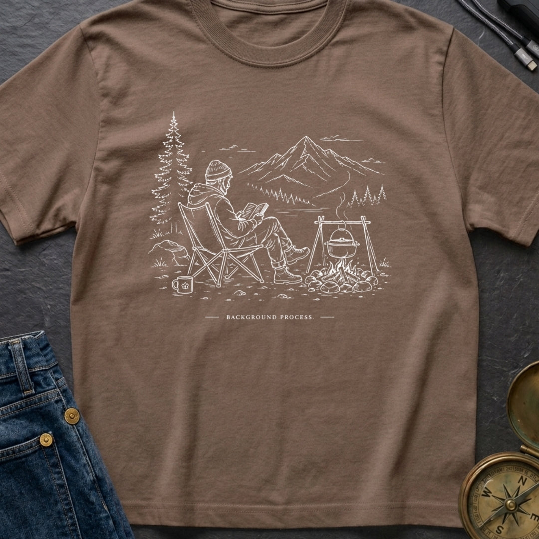 Running In The Background - T-Shirt