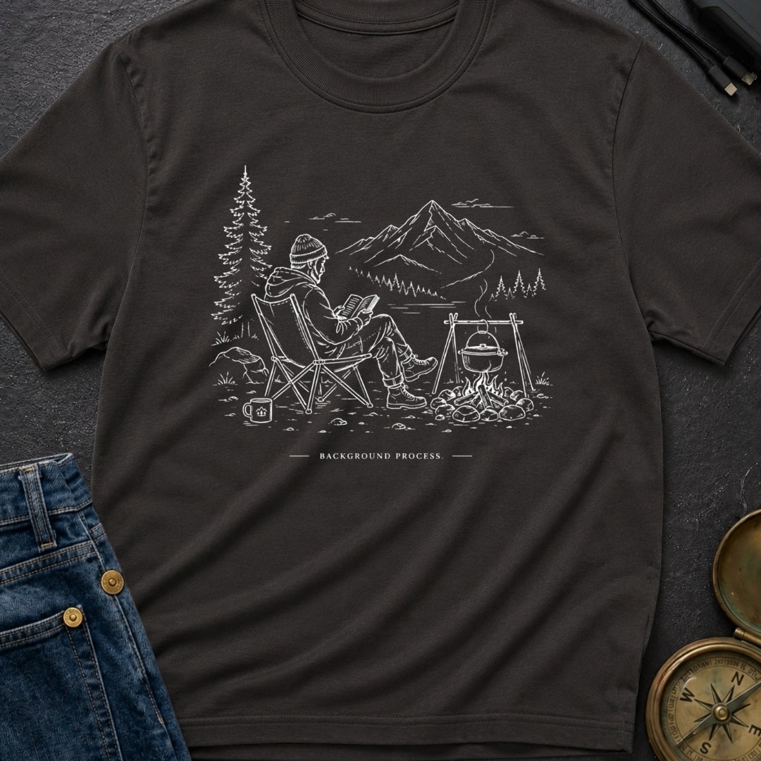 Running In The Background - T-Shirt