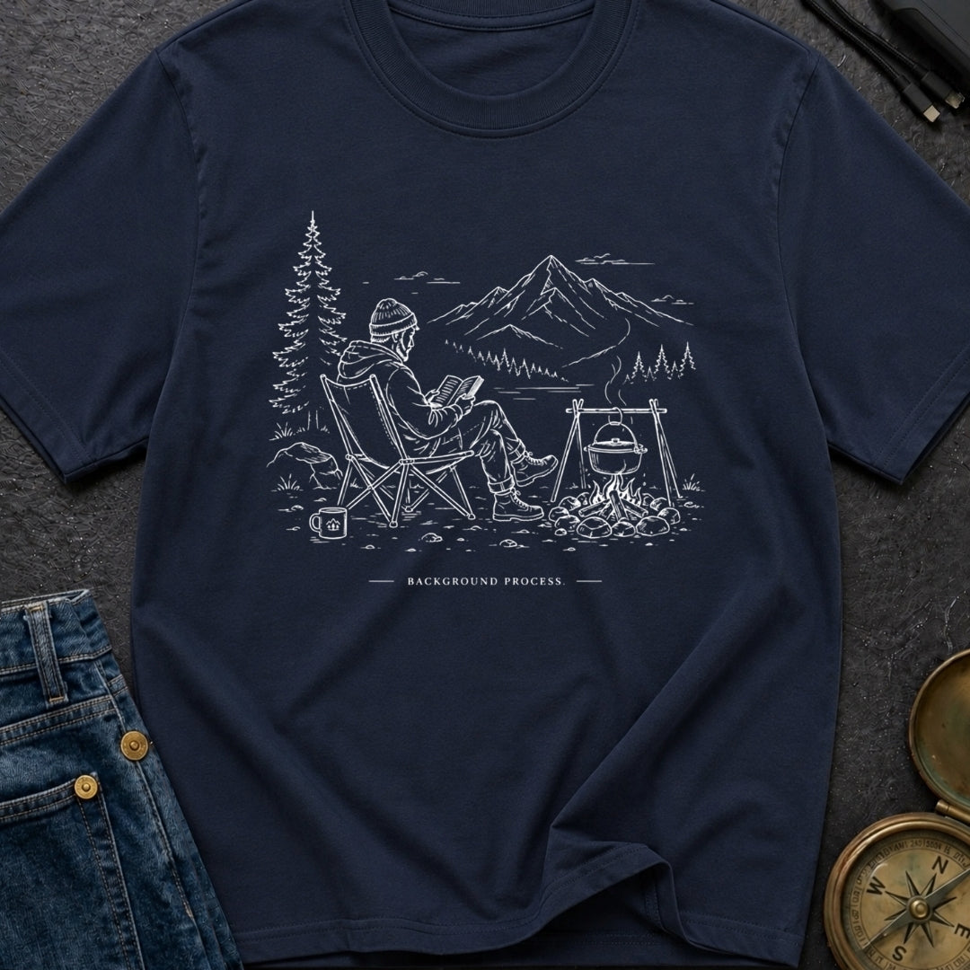 Running In The Background - T-Shirt