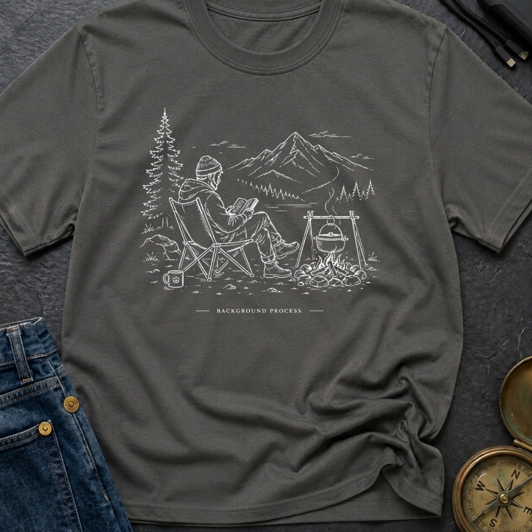 Running In The Background - T-Shirt