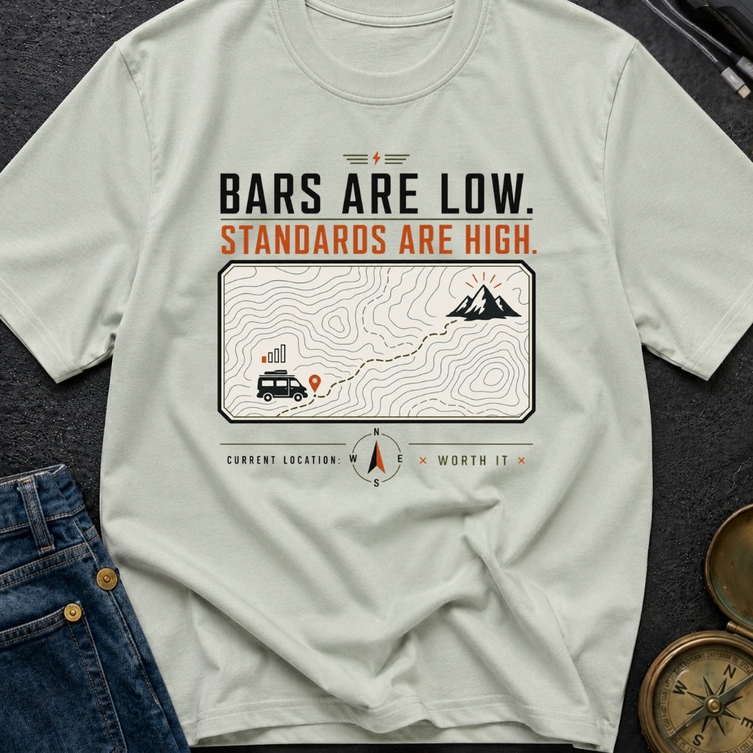 Low Bars High Standards - T-Shirt