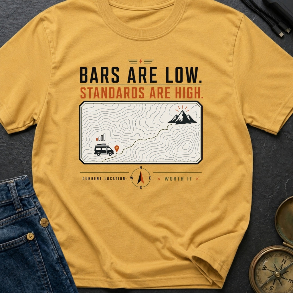 Low Bars High Standards - T-Shirt