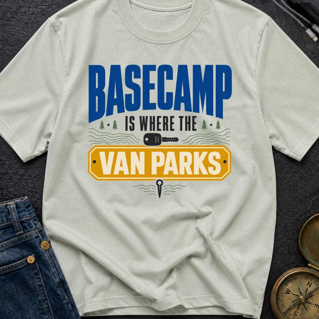 Basecamp Wherever I Park - T-Shirt