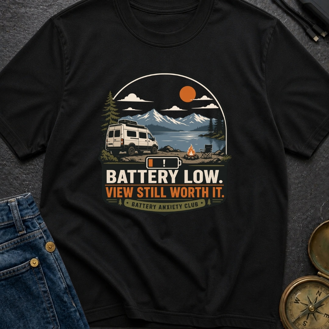Battery Anxiety Club - T-Shirt
