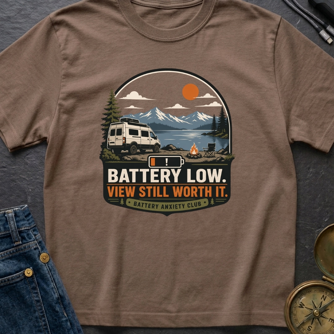 Battery Anxiety Club - T-Shirt