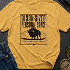 Bison Social Distancing - T-Shirt
