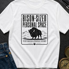 Bison Social Distancing - T-Shirt