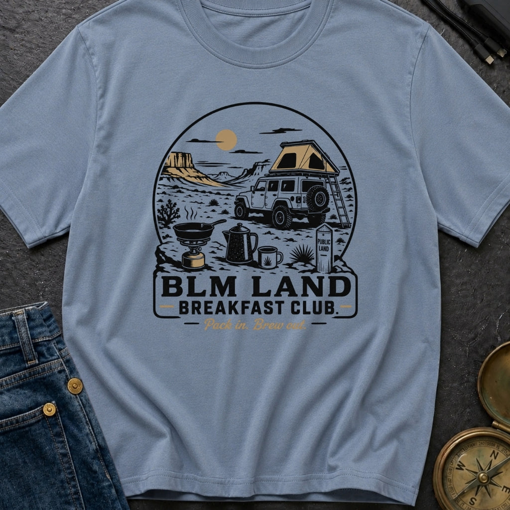 Blm Land Breakfast Club - T-Shirt
