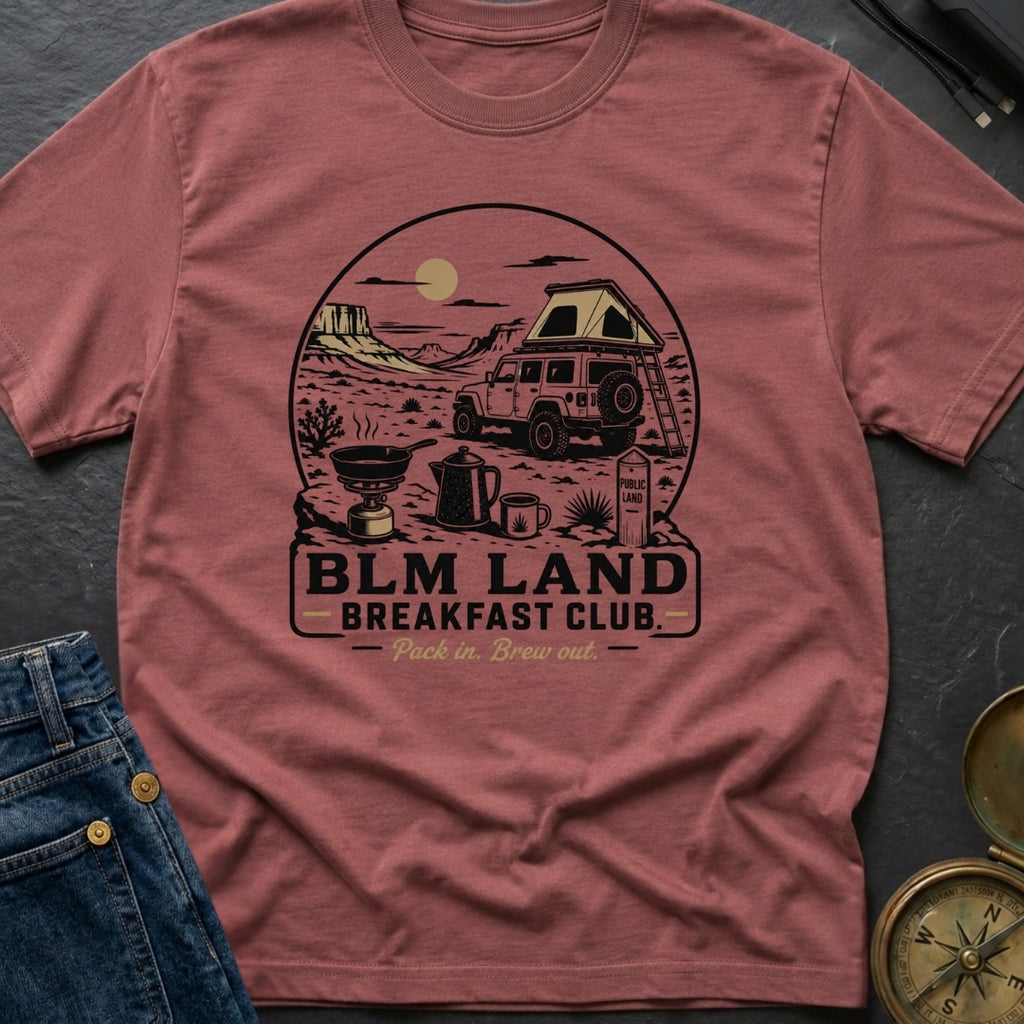 Blm Land Breakfast Club - T-Shirt