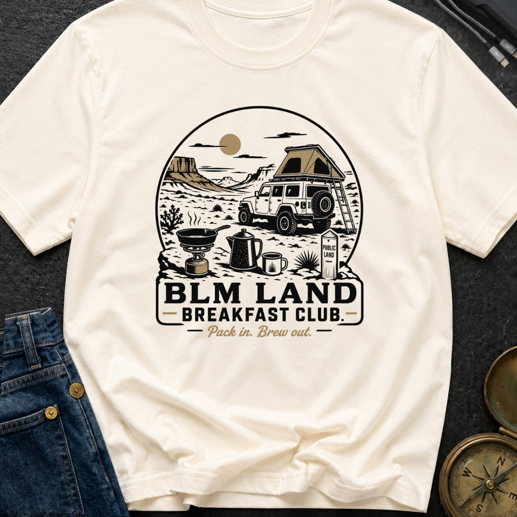 Blm Land Breakfast Club - T-Shirt