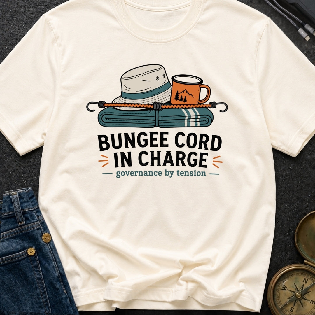 Bungee Cord In Charge - T-Shirt