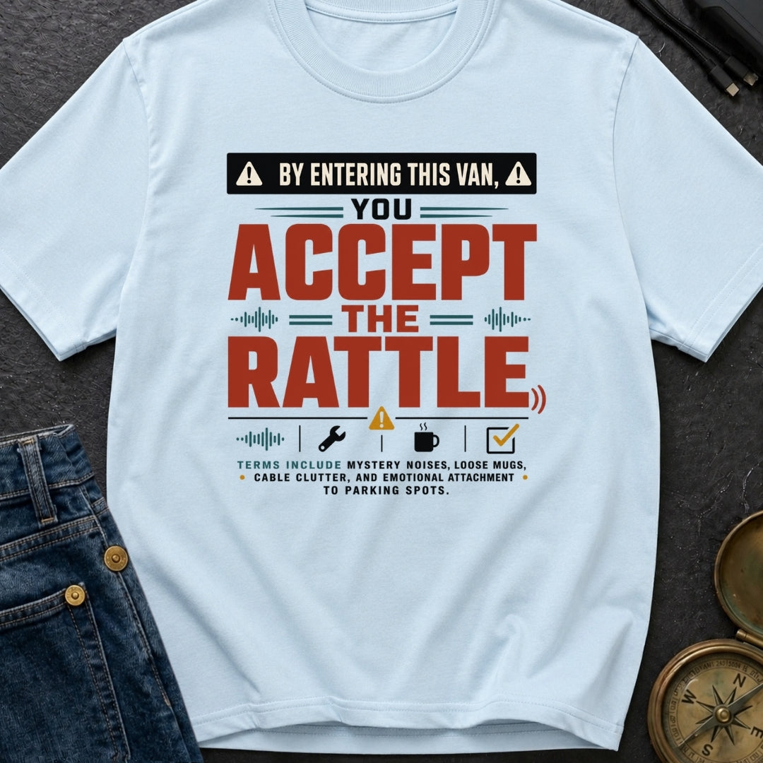 Van Rattle Warning - T-Shirt