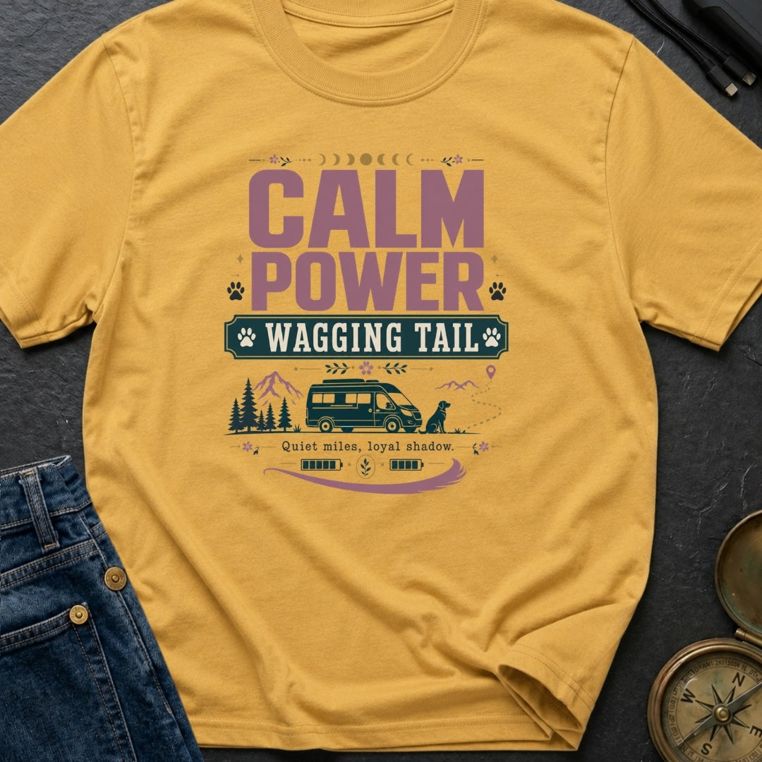 Powered By Wagging Tails - T-Shirt