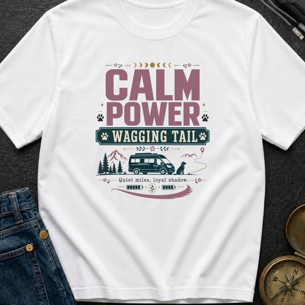 Powered By Wagging Tails - T-Shirt