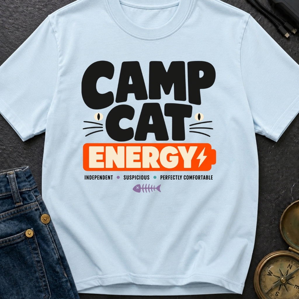 Camp Cat Energy - T-Shirt